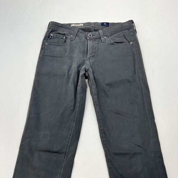 Adrian Goldschmied Cigarette Leg The Stilt Gray Jeans Size 25 Waist Low Rise - Picture 2 of 10